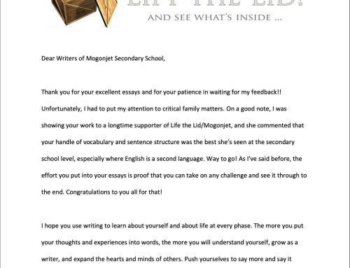 Announcing Mogonjet’s 10th Annual Writing Competition!